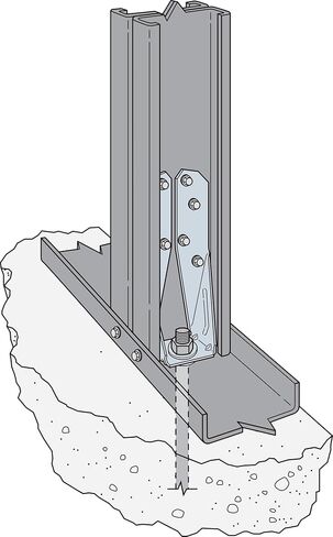 Simpson Strong-Tie S/DTT2Z S/DTT ZMAX Galvanized Light Tension Tie in Kuwait