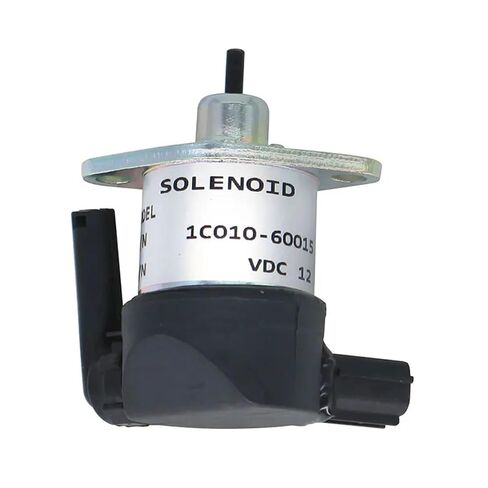الملف اللولبي لإيقاف الوقود 12 فولت 1C010-60017 1C010-60010 متوافق مع المحرك V3300 V3300-DI V3300-DI-T V3300-T V3600 V3600-T in Kuwait