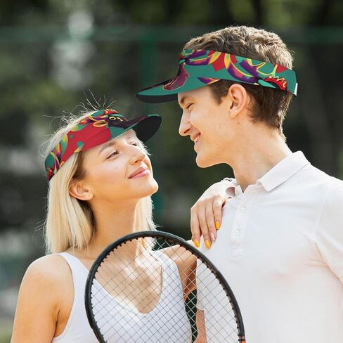 Moose Print Foldable Sun Visor Hat Lightweight Adjustable Sun Visor Hat Outdoor Sports Cap for Adults Black in Kuwait