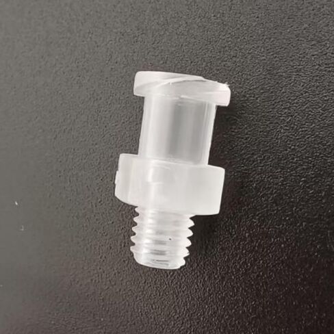 أنثى Luer إلى محول الخيط مع خيط ذكر 10-32UNF Luer إلى تركيبات مترابطة للطب والمختبر ومعالجة الأغذية والاستخدام الكيميائي الشفاف PP 25 قطعة in Kuwait
