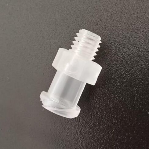 أنثى Luer إلى محول الخيط مع خيط ذكر 10-32UNF Luer إلى تركيبات مترابطة للطب والمختبر ومعالجة الأغذية والاستخدام الكيميائي الشفاف PP 25 قطعة in Kuwait