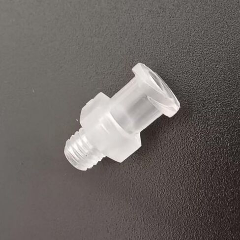 أنثى Luer إلى محول الخيط مع خيط ذكر 10-32UNF Luer إلى تركيبات مترابطة للطب والمختبر ومعالجة الأغذية والاستخدام الكيميائي الشفاف PP 25 قطعة in Kuwait