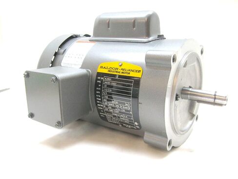 محرك Baldor VL3501 AC للأغراض العامة، مرحلة واحدة، إطار 56C، حاوية TEFC، خرج 33/100 حصان، 1725 دورة في الدقيقة، 60 هرتز، جهد 115/230 فولت in Kuwait