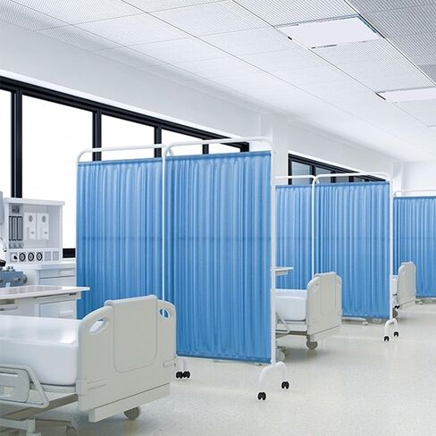 Medical Privacy Screen Portable - Room Divider Screens, Portable Medical Privacy Screen with 1–5 Panels, 6ft High Room Divider with Wheels for Clinic/Office/Beauty S in Saudi Arabia