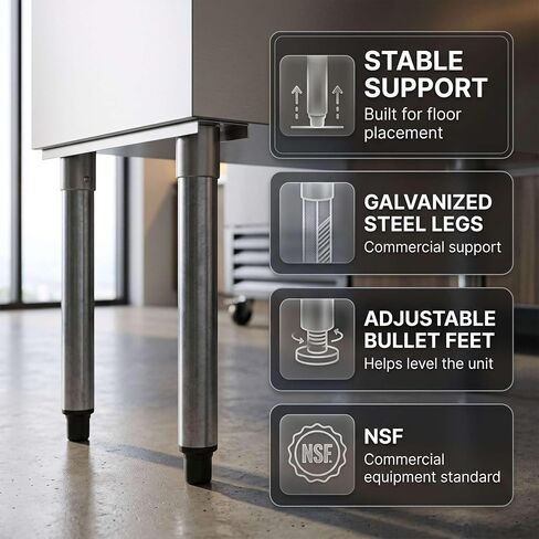 Stainless Steel Underbar Ice Bin in Kuwait