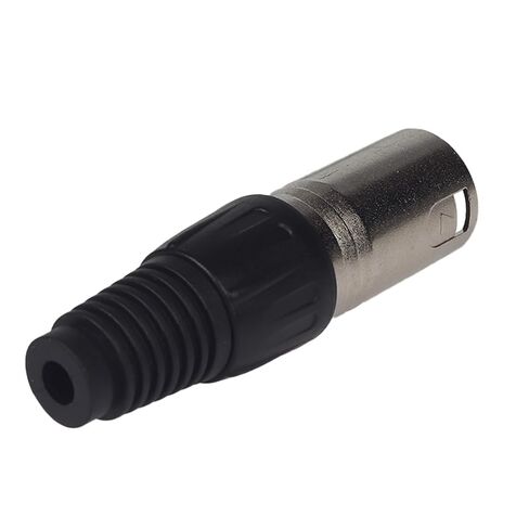 5-Pack 3-Pin XLR Male Connectors – Professional XLR Male Adapter Plugs for Microphone & Audio Cables in Kuwait