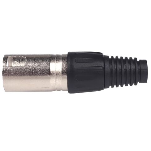 5-Pack 3-Pin XLR Male Connectors – Professional XLR Male Adapter Plugs for Microphone & Audio Cables in Kuwait