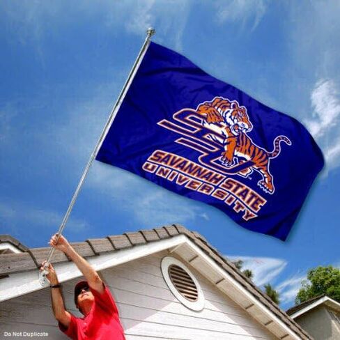 Savannah State University Tigers 3x5 Flag in Kuwait
