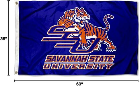 Savannah State University Tigers 3x5 Flag in Kuwait