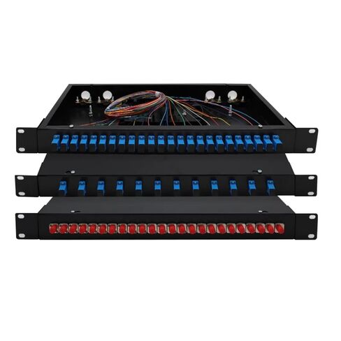 12 Port Optical Fiber Terminal Box Fully configured with Pigtail and Flange SC/FC/LC/ST Cold Rolled Steel Thickening(SC LC12 Port is Empty) in Saudi Arabia