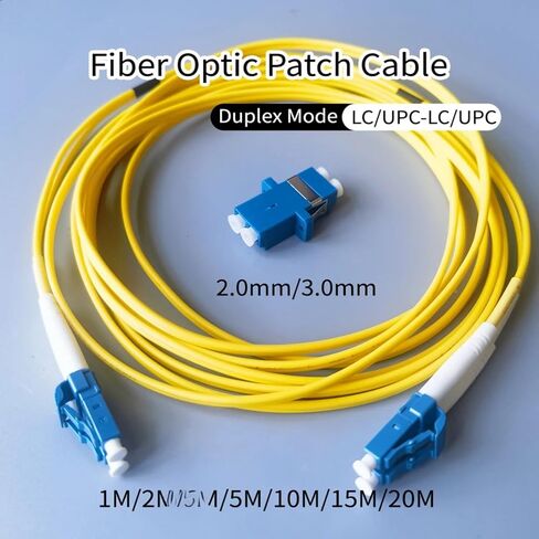Optical Fiber Jumper LC/UPC-LC/UPC(LC Dual 5M2.0mm Ada) in Saudi Arabia