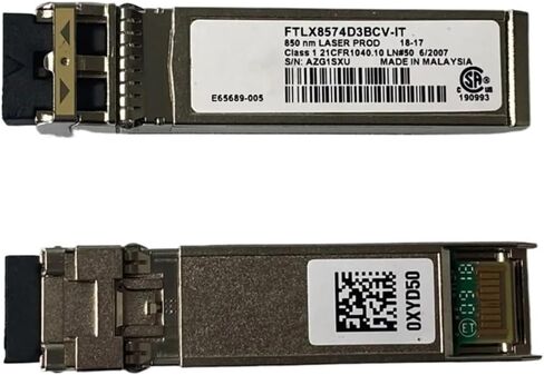 1 قطعة FTLX8574D3BCV-IT 10G sfp وحدة الألياف البصرية/X520 X710 82599 التبديل محول وحدة الألياف البصرية العامة 10 جرام in Kuwait