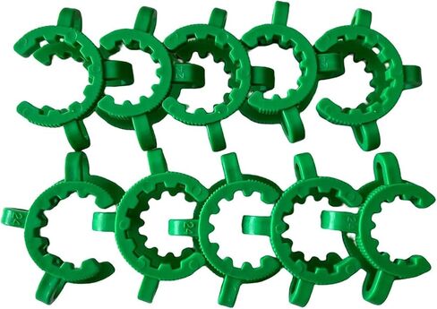 Plastic Clip For 24/40 Keck Clamp Glass Standard Taper Ground Joint,10 Pcs/Lot in Kuwait