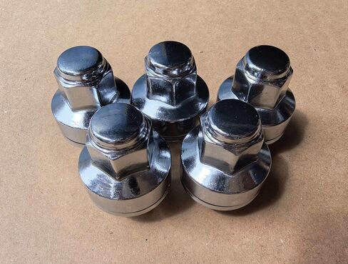 Wheel Lug Nuts 90942-01111 Replacement for Lexus LS460 2007-2017, LC500 LC500h 2018-2020, LS600h 2008-2016 (5 PCS) in Kuwait