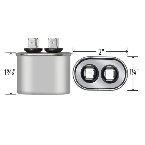 4 uF/MFD 370 440 VAC Motor Run Capacitor JustCapacitors Compatible Replacement for AmRad USA2028 P/N VA2000/37-44-405 in Kuwait
