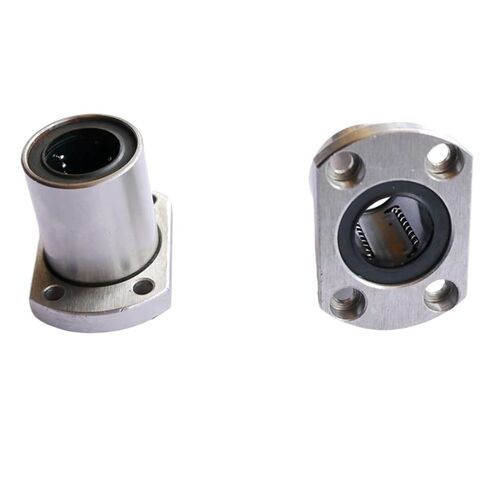 2pcs/lot. Round Flange Linear Ball Bearing Bushing for Linear Guide Rail Rod Round Shaft CNC Part LMH60UU in Kuwait