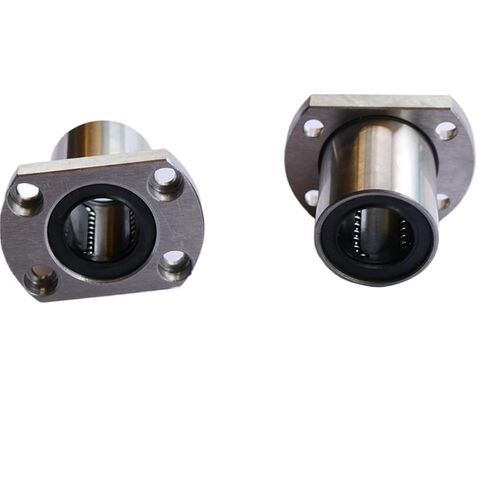 2pcs/lot. Round Flange Linear Ball Bearing Bushing for Linear Guide Rail Rod Round Shaft CNC Part LMH60UU in Kuwait