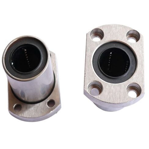 2pcs/lot. Round Flange Linear Ball Bearing Bushing for Linear Guide Rail Rod Round Shaft CNC Part LMH60UU in Kuwait