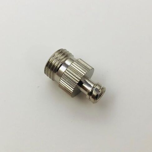 Metal Female Luer Lock Syringe Fitting to Pipe BSP BSPP 1/8" Male (2 Units) in Kuwait