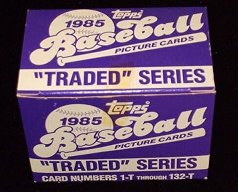1985 Topps Baseball Traded Series - Complete Factory Set - Baseball Cards - Rickey Henderson, Vince Coleman, Ozzie Guillen in Kuwait