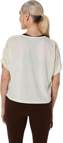 ASICS Women's NAGINO Run Adjustable Short Sleeve TOP Running Apparel in Kuwait