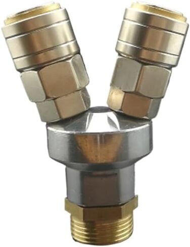 3 Ways 3/4" Male C Type Air Hose Quick Coupler Socket Connector Self-locking in Kuwait