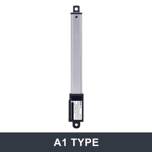 DC12V Electric Linear Actuator 10mm 30mm 50mm 100mm Stroke Piston Metal Gear Motor Toy Box Opener High Speed IP54 235N(A2 100MM Stroke,DC12V 50MMS18N) in Kuwait
