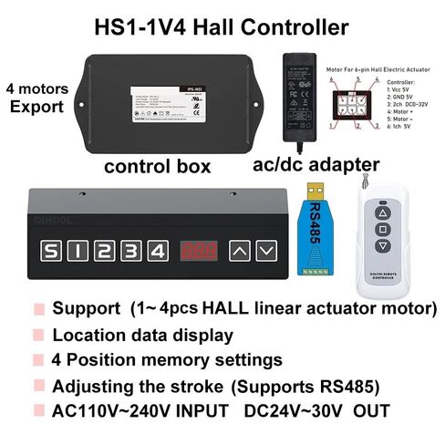 نظام الرفع وحدة التحكم في قاعة المحرك الخطي الكهربائي 1 2 3 4 قطعة التحكم في المزامنة (HS1 1v2) in Kuwait