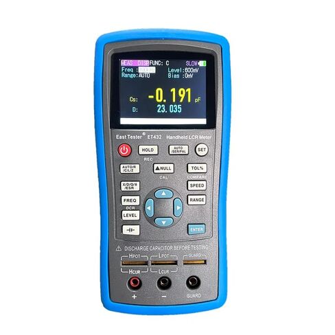 جهاز قياس LCR الرقمي المحمول USB ESR Bridge جهاز اختبار مكثف الحث الكهربائي مع وضع DCR (ET432) in Kuwait