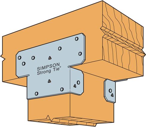 غطاء رأس مجلفن مجلفن قابل للتعديل من Simpson Strong-Tie AC6 لـ 6X in Kuwait