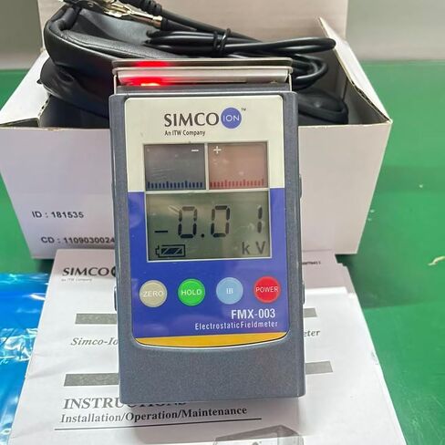 FMX-003 Electrostatic Fieldmeter Fmx003 ESD Voltage Tester Static Electricity Measure Elimination Monitor Field Meter in Kuwait