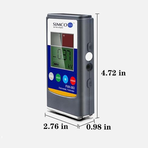FMX-003 Electrostatic Fieldmeter Fmx003 ESD Voltage Tester Static Electricity Measure Elimination Monitor Field Meter in Kuwait