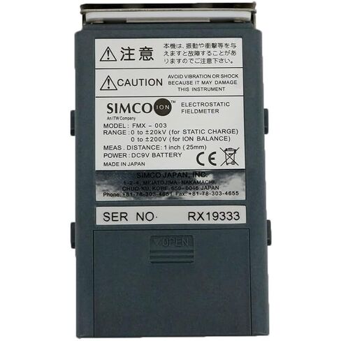 FMX-003 Electrostatic Fieldmeter Fmx003 ESD Voltage Tester Static Electricity Measure Elimination Monitor Field Meter in Kuwait