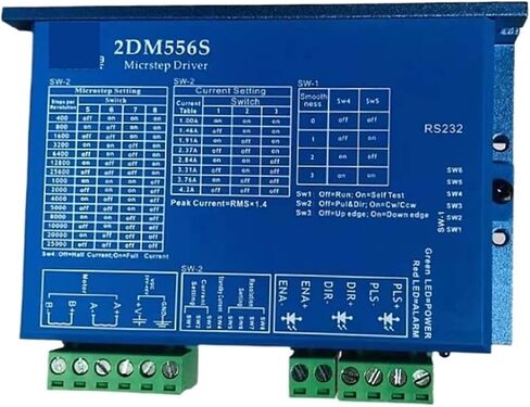 2DM556S Two-Phase Stepper Motor Driver 57/60 Motor DC Voltage Controller DC24V Stepper Motor Driver in Kuwait