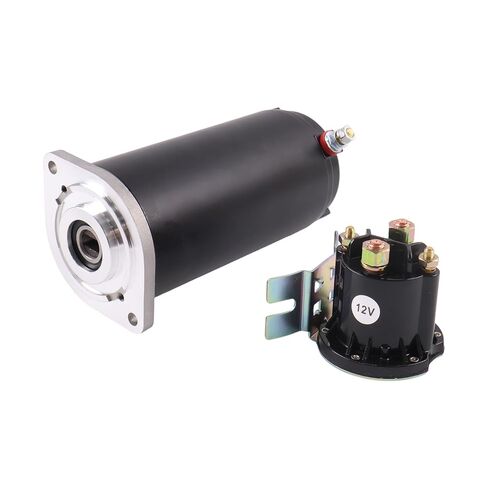 Hydraulic Pump Motor 179327 414850 Solenoid W/Bracket 161394 for Lippert | 684-1211-212 Compatible with Lippert Unidirectional Power Unit RV Leveling System in Kuwait
