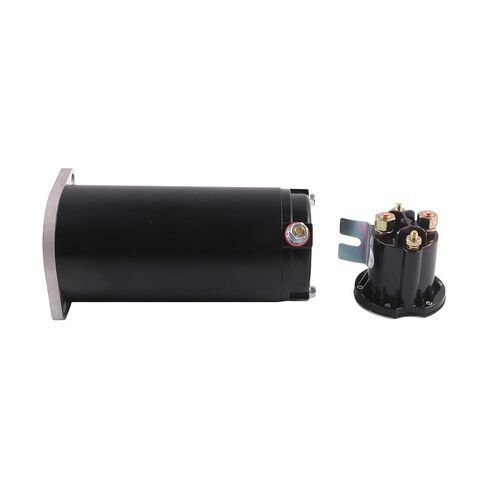 Hydraulic Pump Motor 179327 414850 Solenoid W/Bracket 161394 for Lippert | 684-1211-212 Compatible with Lippert Unidirectional Power Unit RV Leveling System in Kuwait