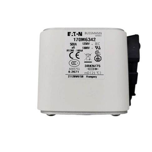 فيوز الجسم المربع عالي السرعة 170M6342 500A 1250 / 1300AC فيوز in Kuwait