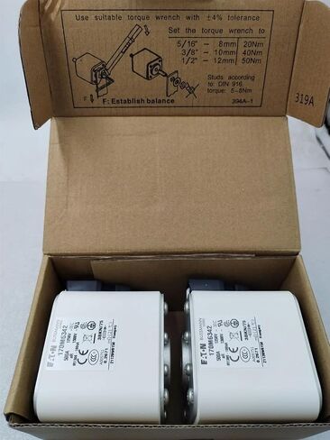 فيوز الجسم المربع عالي السرعة 170M6342 500A 1250 / 1300AC فيوز in Kuwait