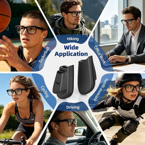 مقابض أذن للنظارات بثلاثة أحجام متوافقة مع Ray Ban Meta (الجيل 1 و2) Wayfarer/Skyler/Headliner/Blazer/Scriber، وسائد أذن من السيليكون المضادة للانزلاق لملحقات مقابض النظارات الذكية Meta AI in Kuwait