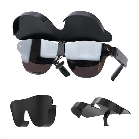 مانع الضوء BonFook HiBloks لـ RayNeo Air 3S/3S Pro/Air 4/4 Pro، مشبك على الوجه لحجب الضوء، غطاء تعتيم للعدسات، ملحقات نظارات AR in Kuwait