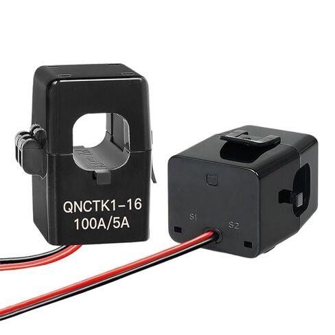 1 قطعة سبليت الأساسية محول التيار ct المشبك QNCTK1-16 50/5 100/5 150/5 200/5 التيار المتناوب الاستشعار الحالي سبليت محول التيار 100A 5A 200A(QNCTK1-16 200A-5A) in Kuwait