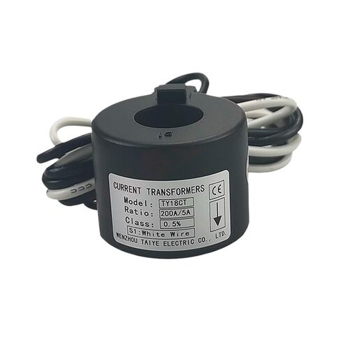 1 قطعة المشبك محول الحالي حلقية محول الحالي KCT18 50A 75A 100A 150A 200A الدين السكك الحديدية CT الاستشعار (75A) in Kuwait