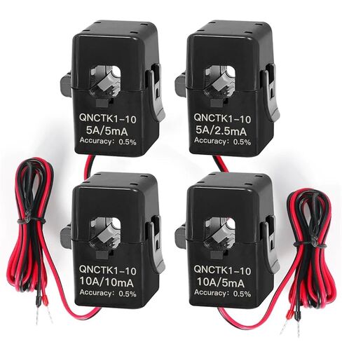 1 قطعة سبليت الأساسية محول التيار الاستشعار QNCTK1-10 50A 25mA 5A 2.5mA 10A 5mA 20A 20mA 100A فتح نوع محول التيار ct المشبك (QNCTK1-10 50A-40mA) in Kuwait