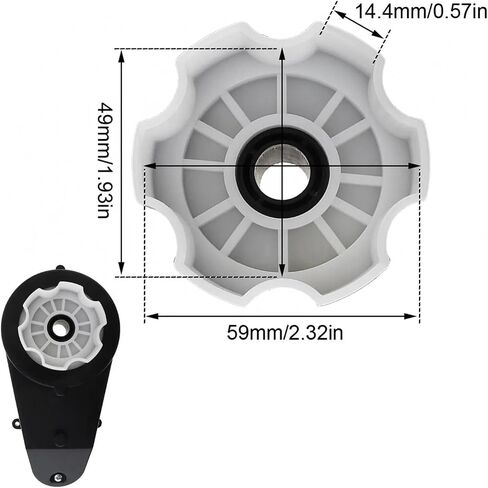 24V RS550 40000RPM علبة التروس ركوب على علبة التروس عجلات السيارة علبة التروس عالية السرعة DC الإلكترونية كاتب in Kuwait