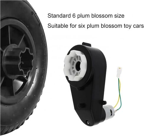 24V RS550 40000RPM علبة التروس ركوب على علبة التروس عجلات السيارة علبة التروس عالية السرعة DC الإلكترونية كاتب in Kuwait