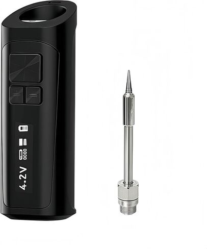 Smart Mini Portable Soldering Iron Small | 510 connection type c port digital screen 400mah in Kuwait