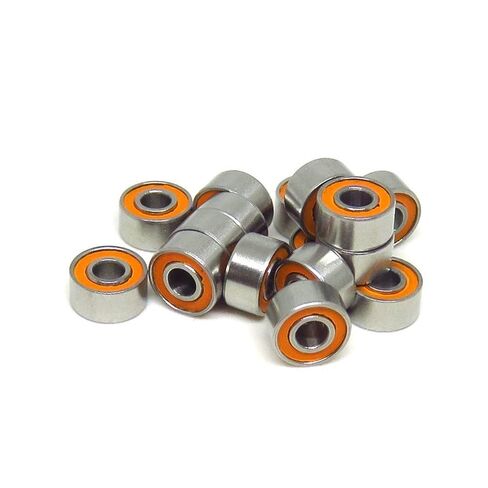 صغيرة مختومة الصلب الكرة تحمل 10 قطعة SMR52 2RS 2x5x2.5 مللي متر الهجين تحمل ABEC7 بكرات مصغرة محمل كروي سيراميك in Kuwait