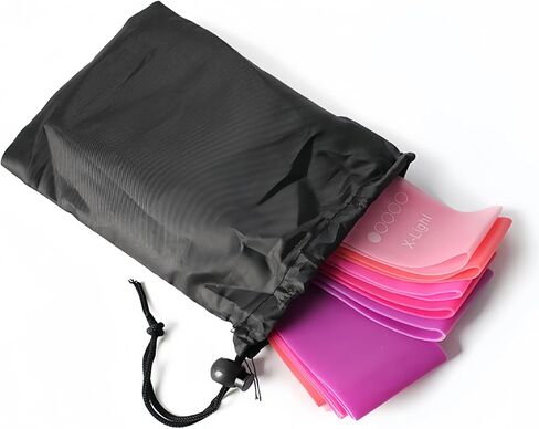 Resistance Loop Exercise Bands for Workout, Set of 5 in Kuwait