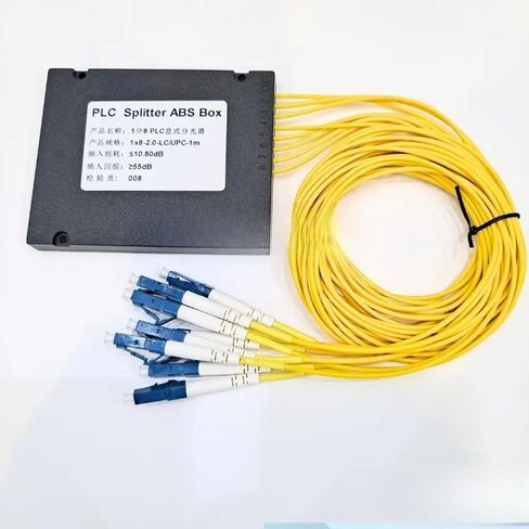 1X8 PLC وحدة الفاصل LC/UPC موصل وضع واحد 1M18 الألياف 1x2 1x4 1x16 صندوق بصري (1X16 LC UPC) in Kuwait