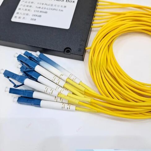 1X8 PLC وحدة الفاصل LC/UPC موصل وضع واحد 1M18 الألياف 1x2 1x4 1x16 صندوق بصري (1X16 LC UPC) in Kuwait